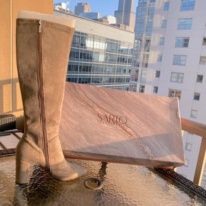 NWT Franco Sarto Flavia Knee High Stretch Boot